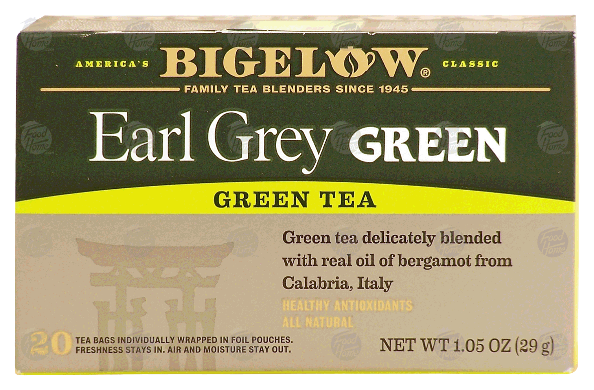 Bigelow  earl grey green tea Full-Size Picture